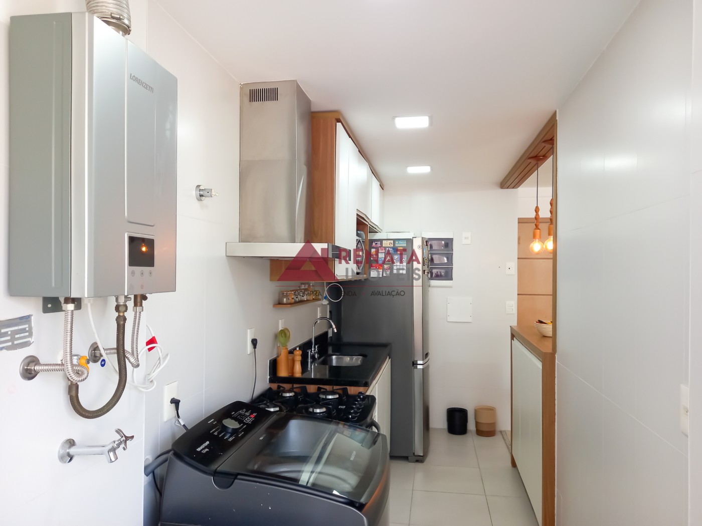 Cozinha e área de serviço